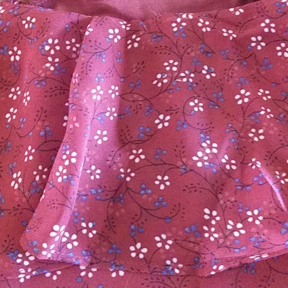 BEAUTIFUL CHIFFON TINY FLORAL PRINT TOP - Picture 5 of 6